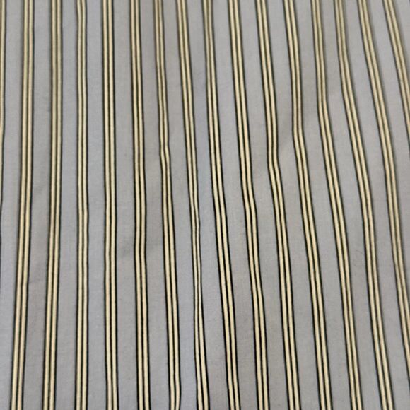 NWT Express Men’s Stretch Poplin Lounge Pants XL Blue Striped Cotton Sleepwear - Picture 6 of 8